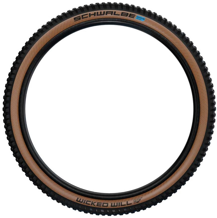 Buitenband Schwalbe Wicked Will Evo Super Race 29 x 2.40"/62-622mm - transparant sidewall