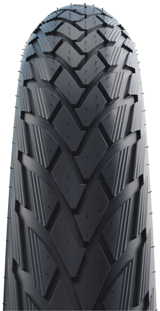 Buitenband Schwalbe Green Marathon GreenGuard 28 x 2.00"/50-622mm - zwart met reflectie