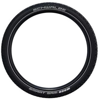 Buitenband Schwalbe Smart Sam DD/RaceGuard 29 x 2.60"/ 65-622mm - zwart met reflectie