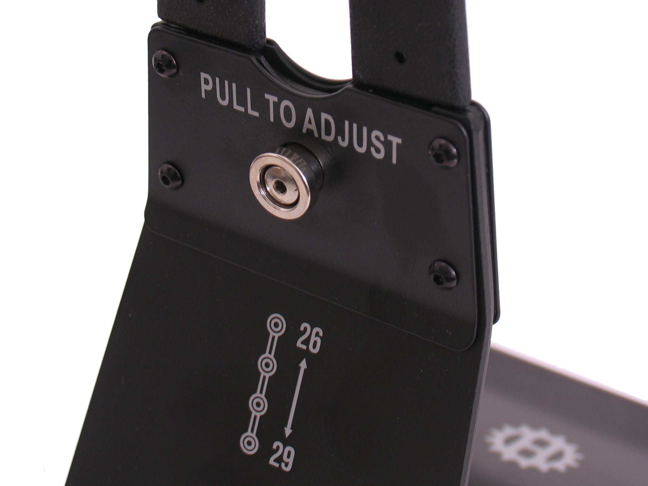 Showroomstandaard verstelbaar voor 26 t/m 29" - zwart