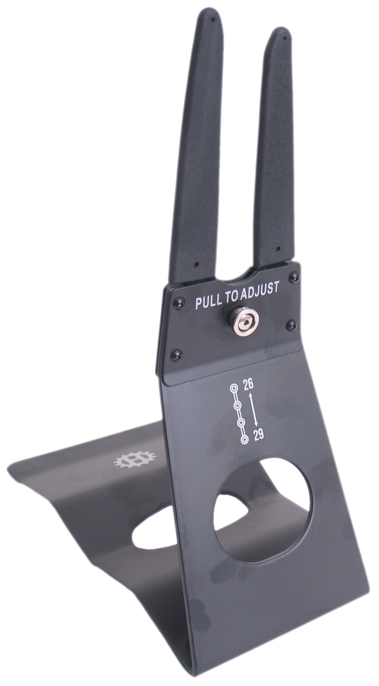 Showroomstandaard verstelbaar voor 26 t/m 29" - zwart