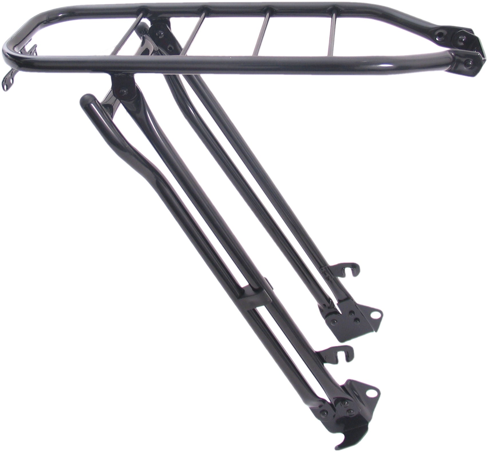 Achterdrager 28" Gazelle met 57 t/m 61 cm met klapstandaard - zwart