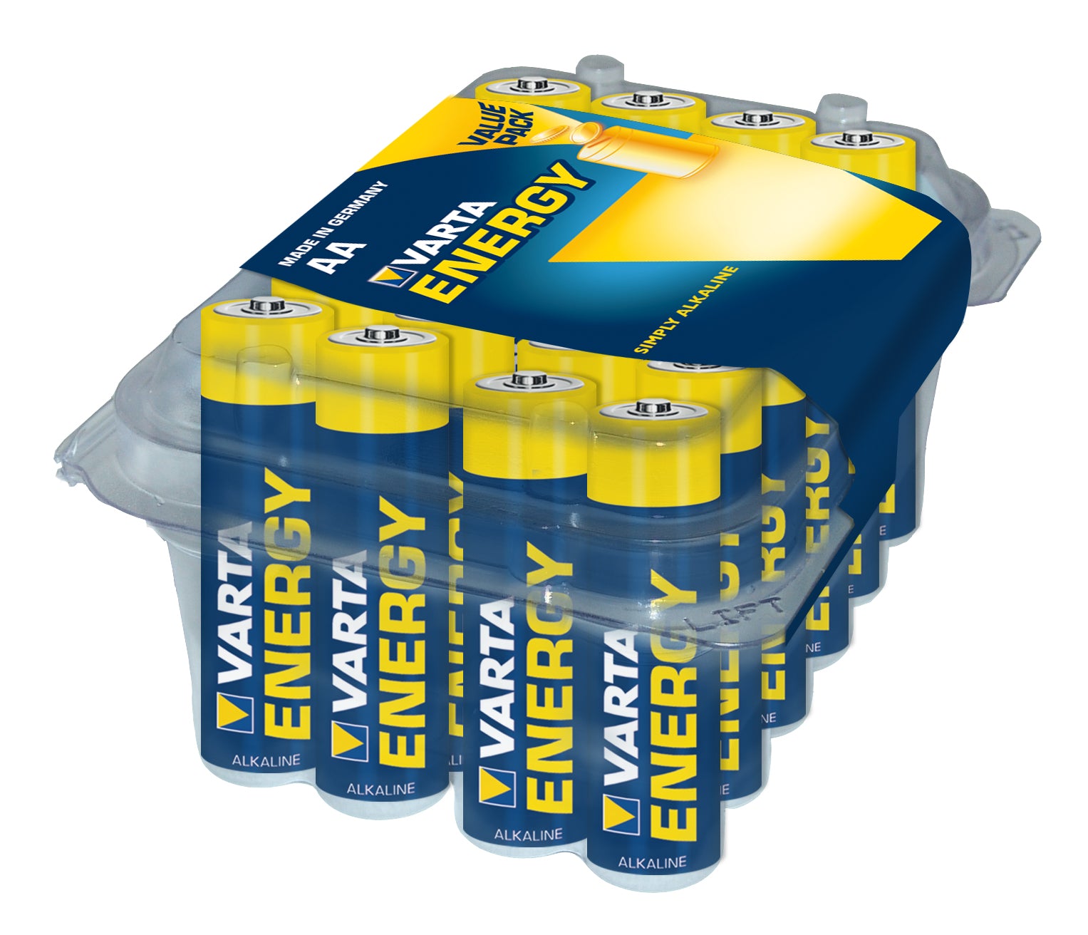 Batterij VARTA Energy Alkaline AA/LR6 Batterij (Box a 24 stuks)