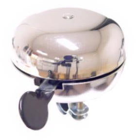 Fietsbel Widek Ding Dong - chroom ø80mm