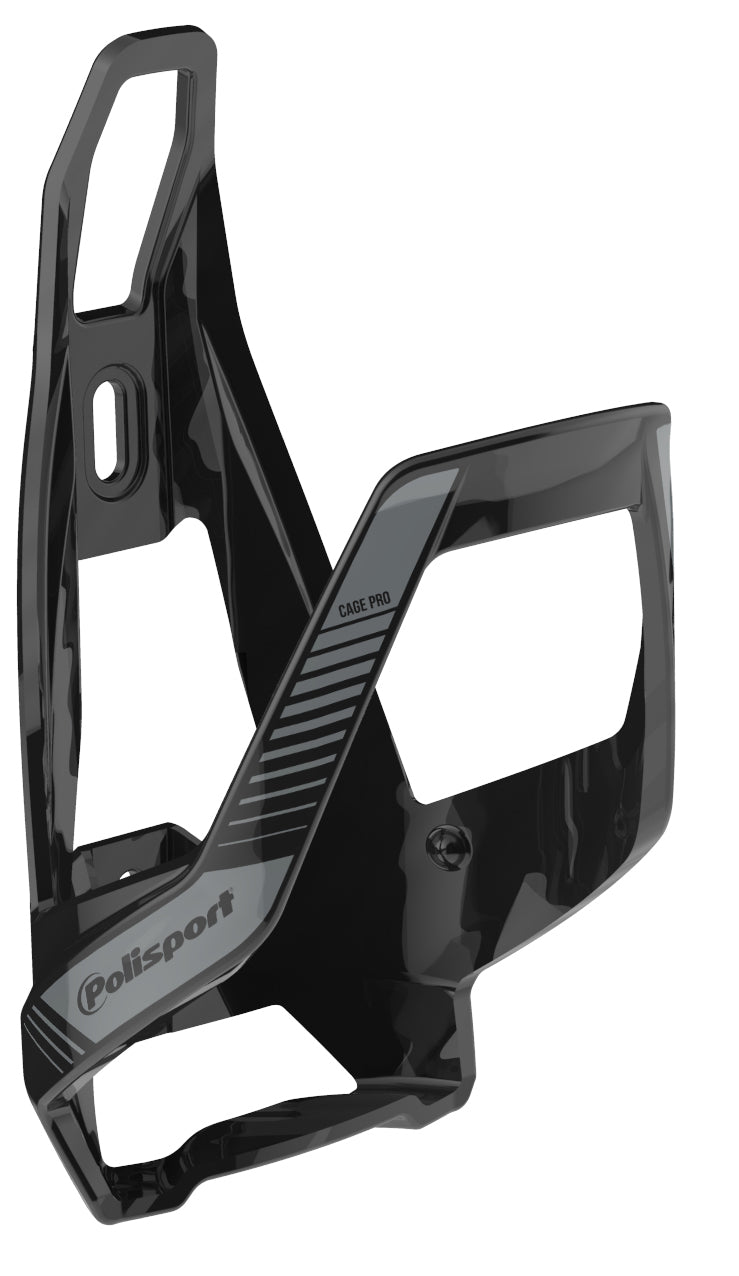 Bidonhouder Polisport Pro Evo - zwart/grijs