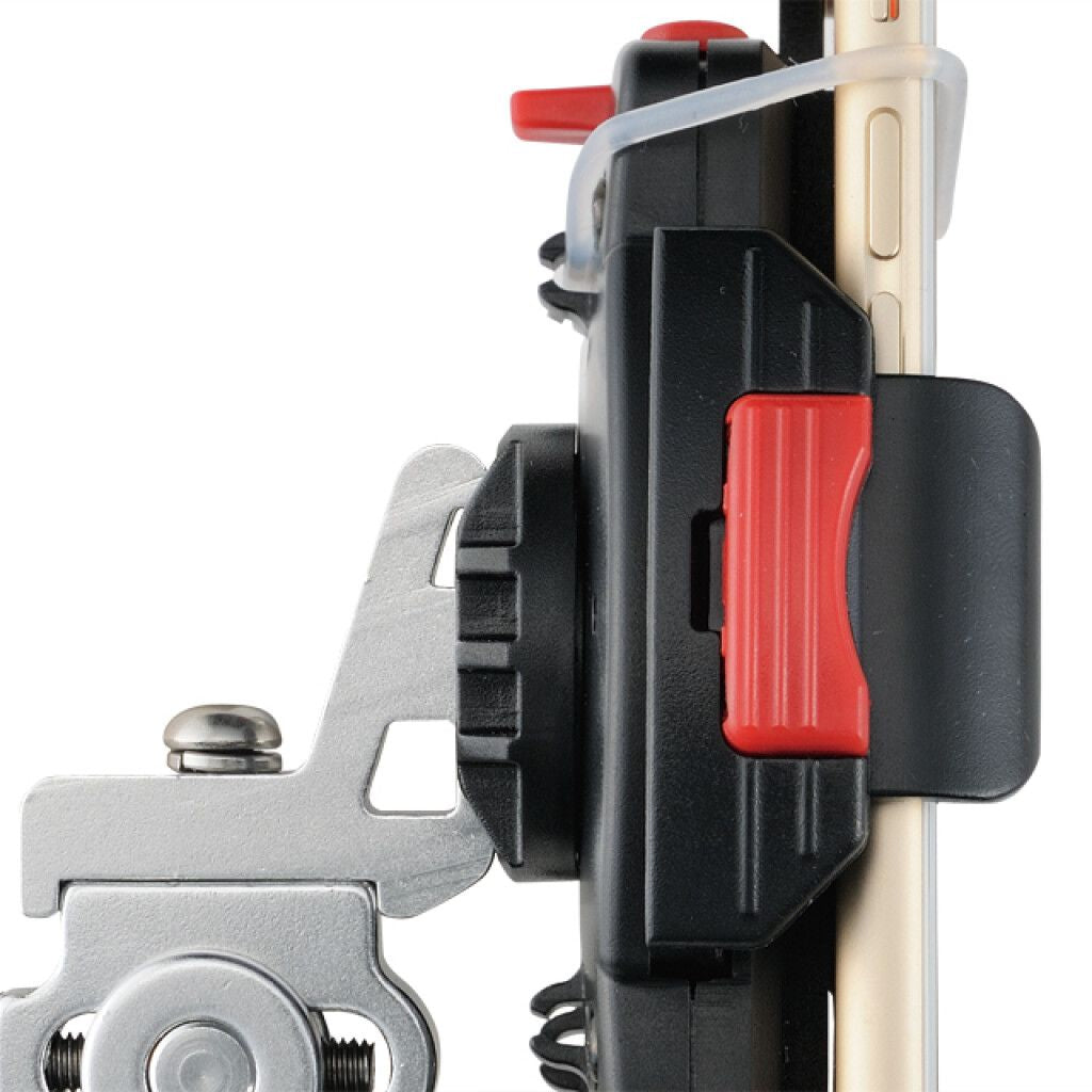 Telefoonhouder Minoura iH-220M met snelspanner ø28,6-35mm