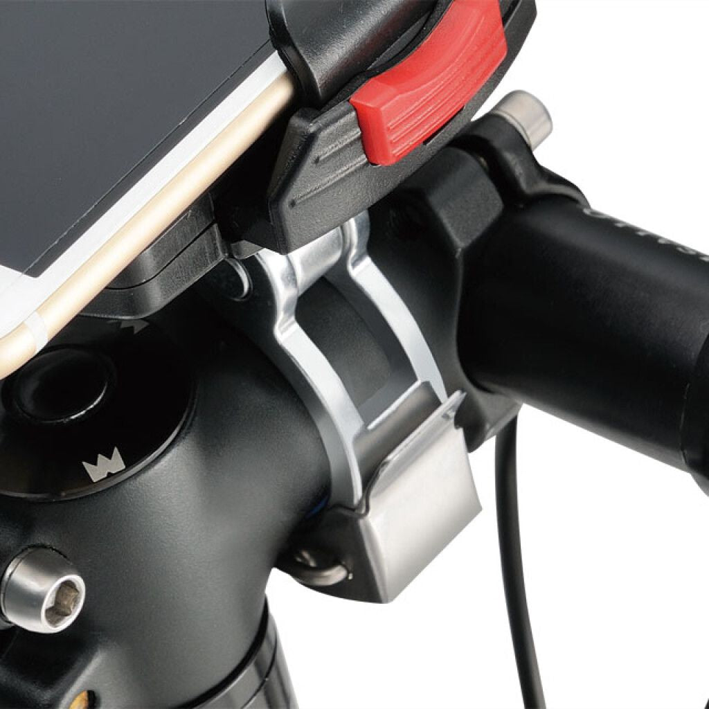 Telefoonhouder Minoura iH-220S met snelspanner ø22,2-28,6mm