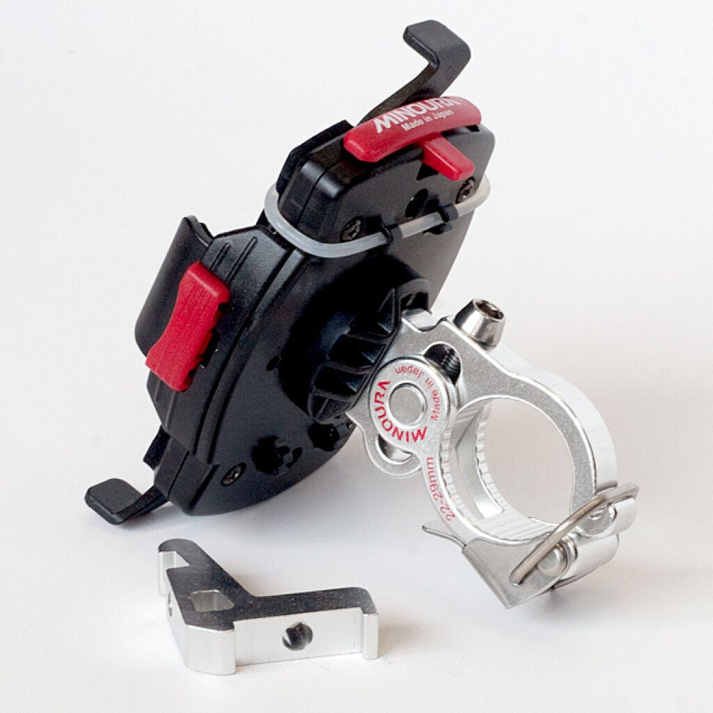 Telefoonhouder Minoura iH-220S met snelspanner ø22,2-28,6mm