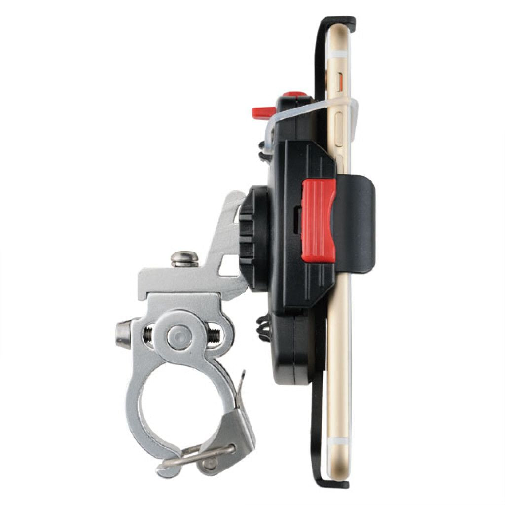 Telefoonhouder Minoura iH-220S met snelspanner ø22,2-28,6mm