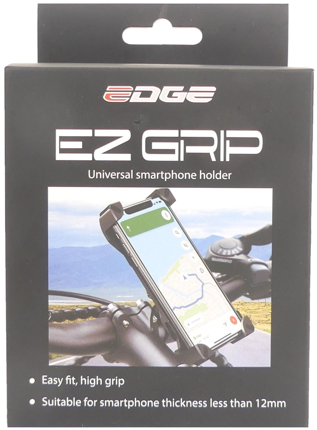 Telefoonhouder Edge EZ Grip - zwart