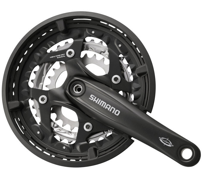 Crankstel 3 x 10 speed Shimano Trekking FC-T521 met 175mm crankarm 44-32-24T Octalink - zwart