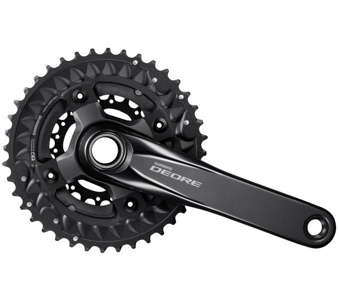 Crankstel 3 x 10 speed Shimano Deore FC-M6000 175mm/40 x 30 x 22T - zwart