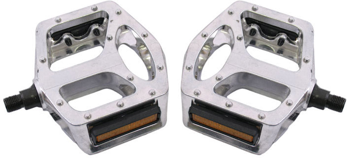 Pedaalset BMX/Freestyle aluminium - zilver