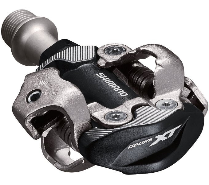 Pedaalset Shimano Deore XT PD-M8100 met SM-SH51 schoenplaatjes