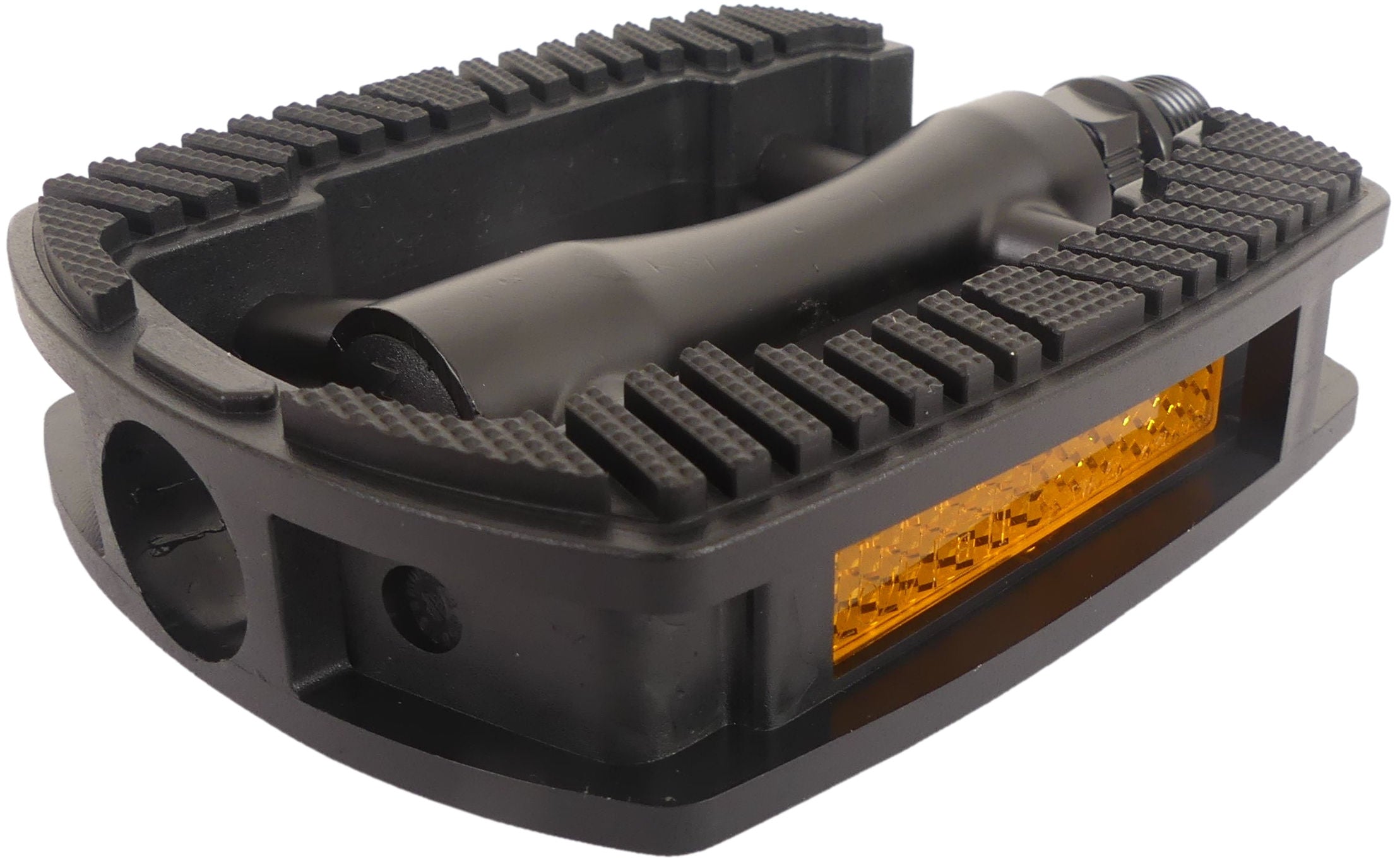 Pedaalset Marwi SP-821 met aluminium huis - anti slip - mat zwart (werkplaatsverpakking)