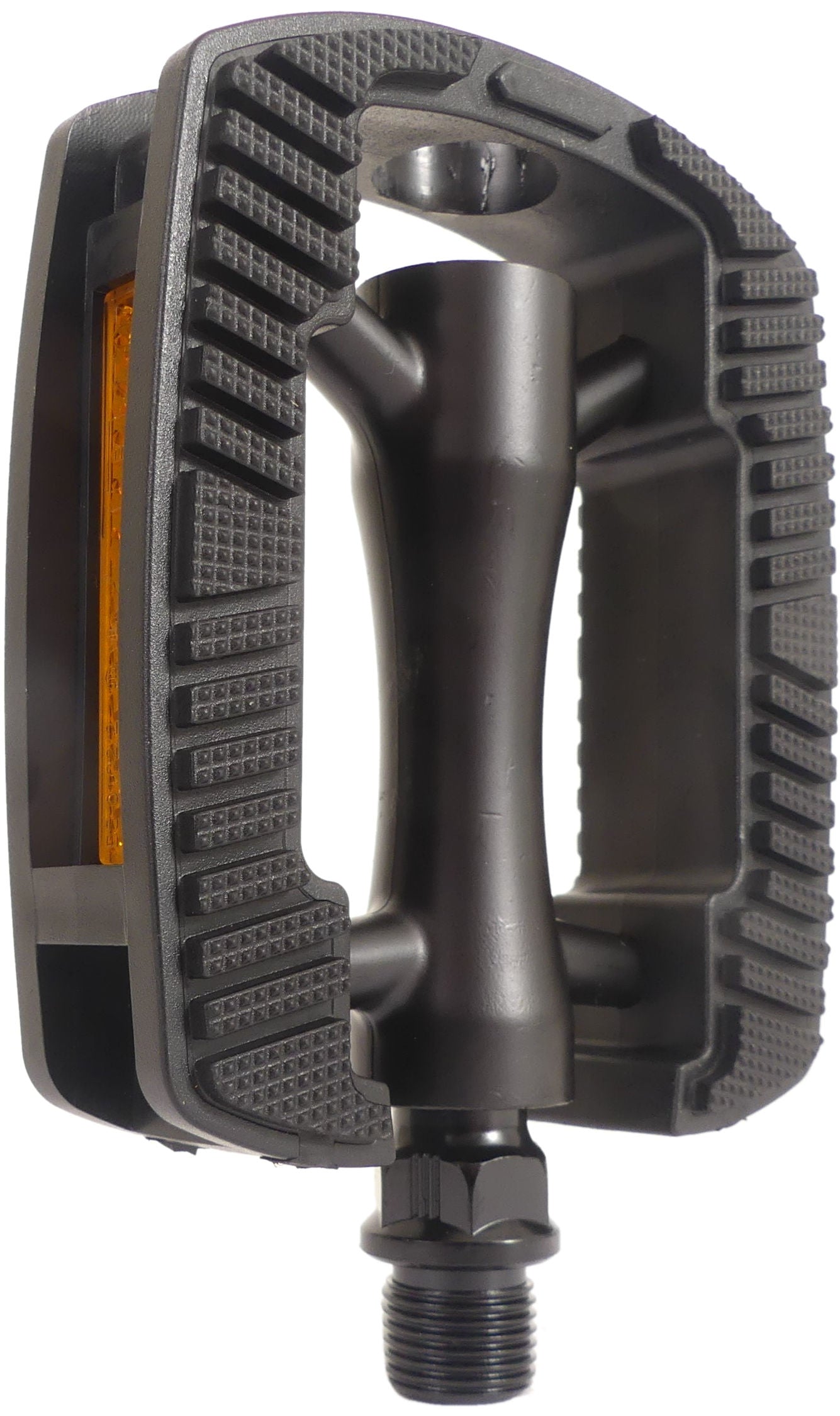 Pedaalset Marwi SP-821 met aluminium huis - anti slip - mat zwart (werkplaatsverpakking)