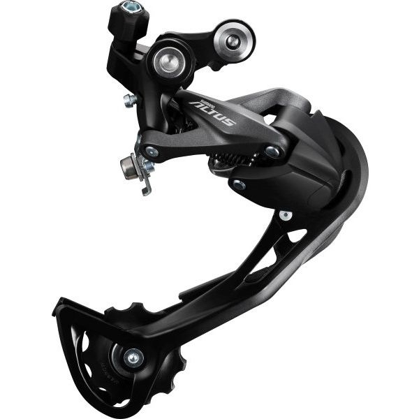 Achterderailleur - Shimano - 9 speed - Altus RD-M2000 Shadow - donkergrijs