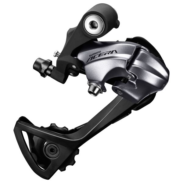 Achterderailleur - Shimano Acera - 9 speed - T3000 SGS - zilver