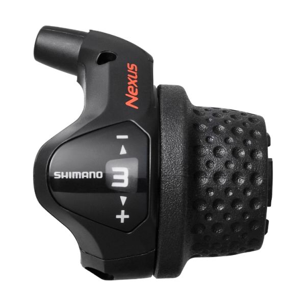 Fiets Draaiversteller -Shimano - 3 Speed - Nexus SL-3S41E met kabels en clickbox - zwart