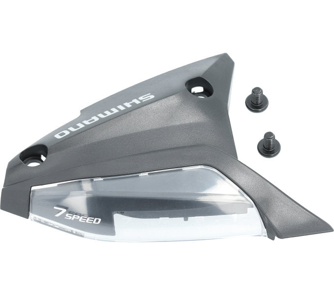 Afdekkapje 7 speed Shimano ST-EF500 - 4 vingers (inclusief boutjes) - Zwart