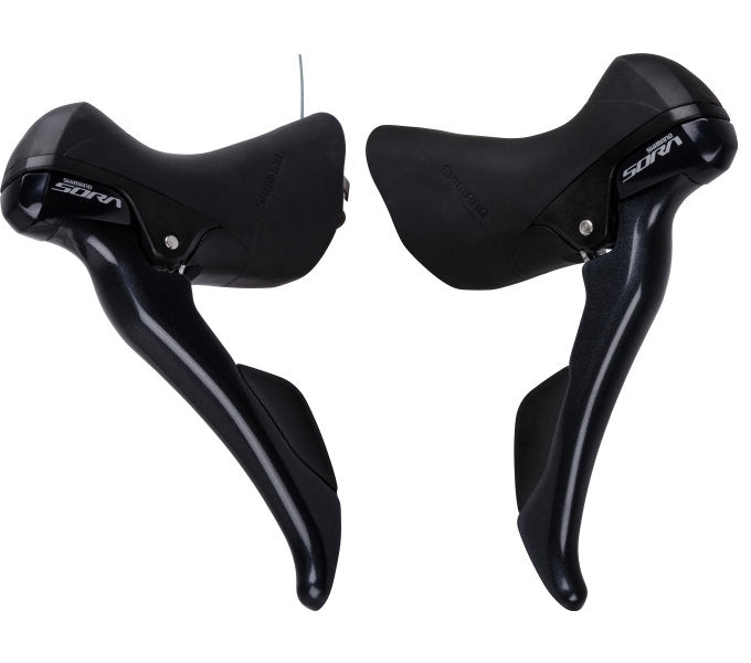 Versteller-/remhendelset 2 x 9 speed Shimano Sora ST-R3000 - zwart