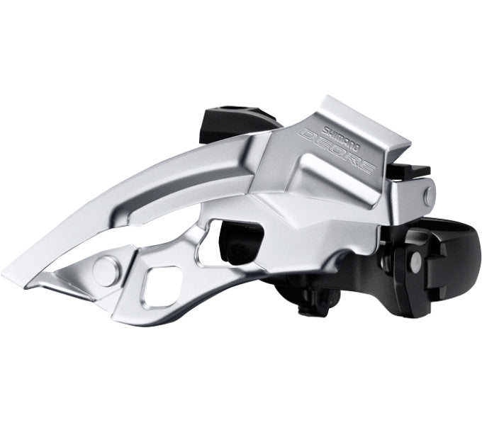 Voorderailleur 3 x10-speed Shimano Deore FC-T6000 - Top Swing - lage klem 63-66° - 44-48T - Zwart/Zilver