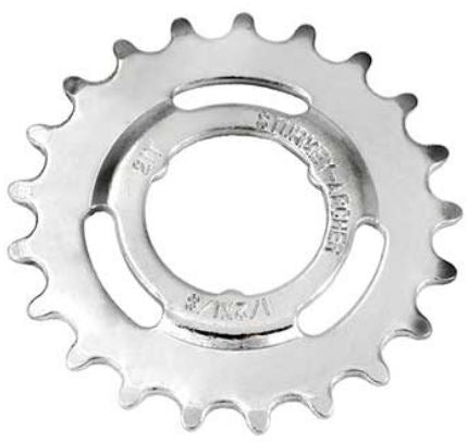 Tandwiel Sturmey Archer 20T - 3/32 doorgezet - verchroomd