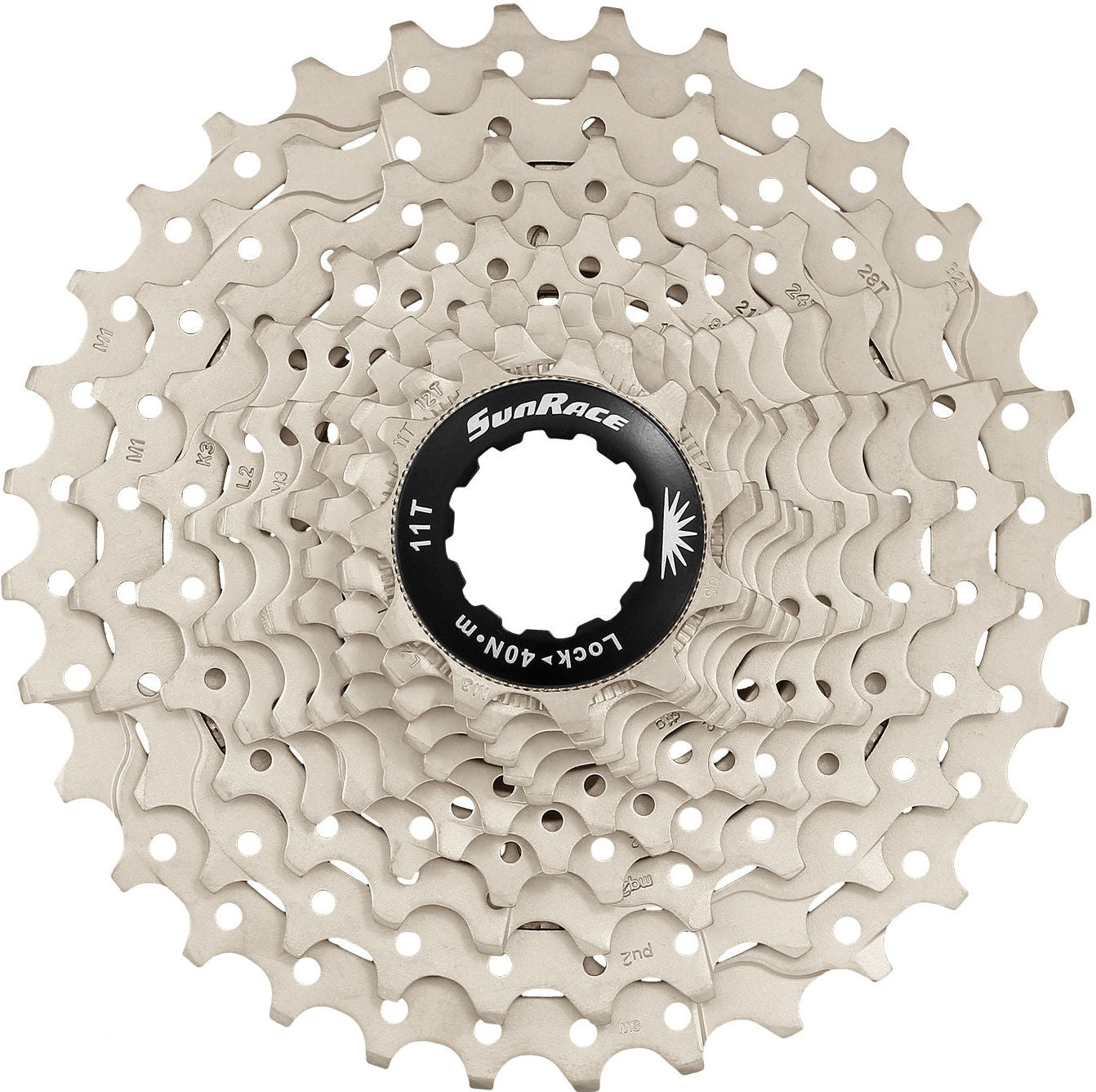 Cassette 11 speed Sunrace CSRS3 11-28T - zilver