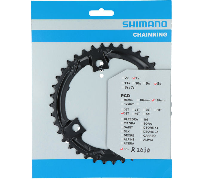 Kettingblad 39T Shimano Claris FC-R2030 - 7/8 speed