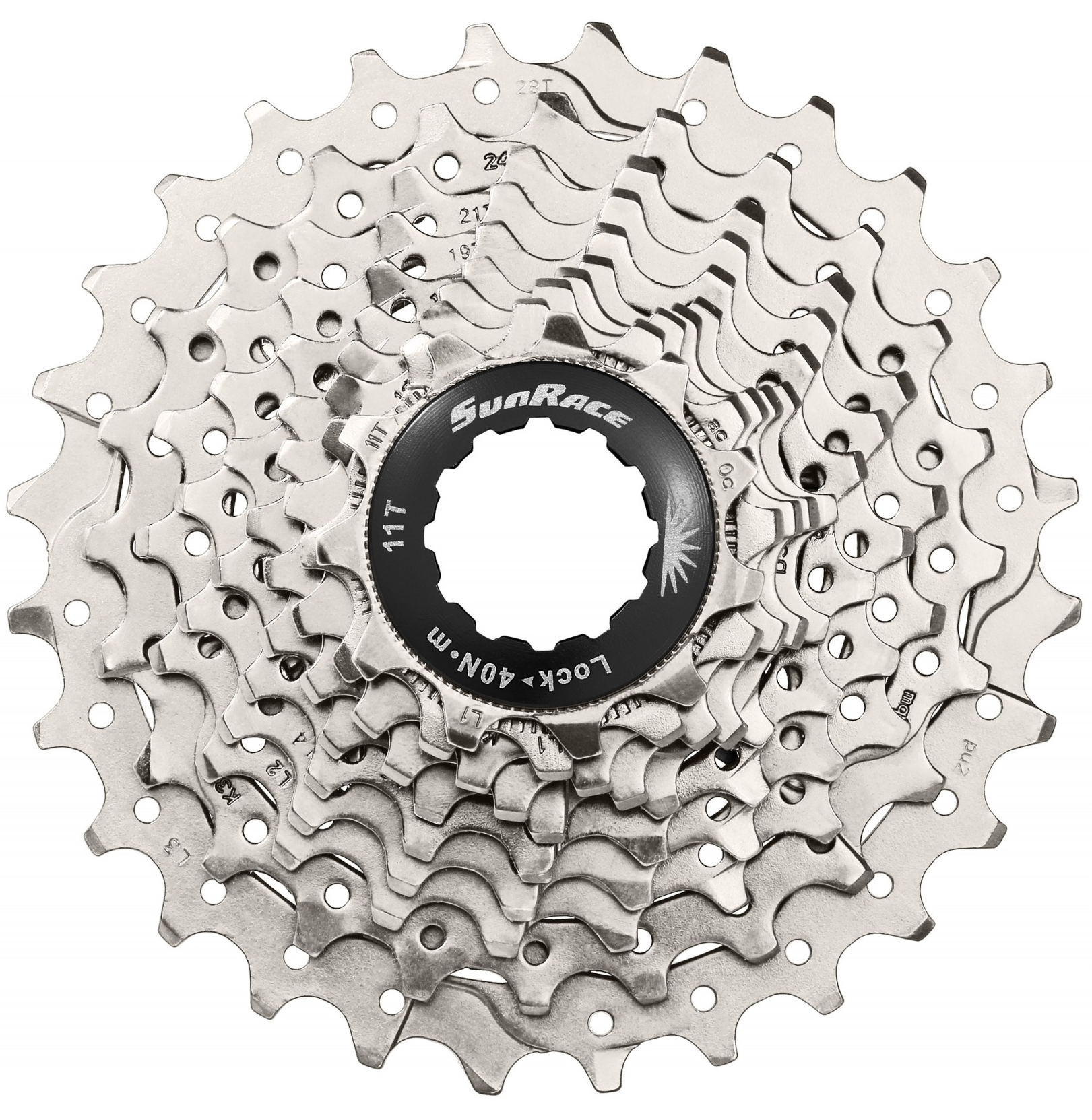 Cassette 10 speed Sunrace CSRS0 11-28T - zilver