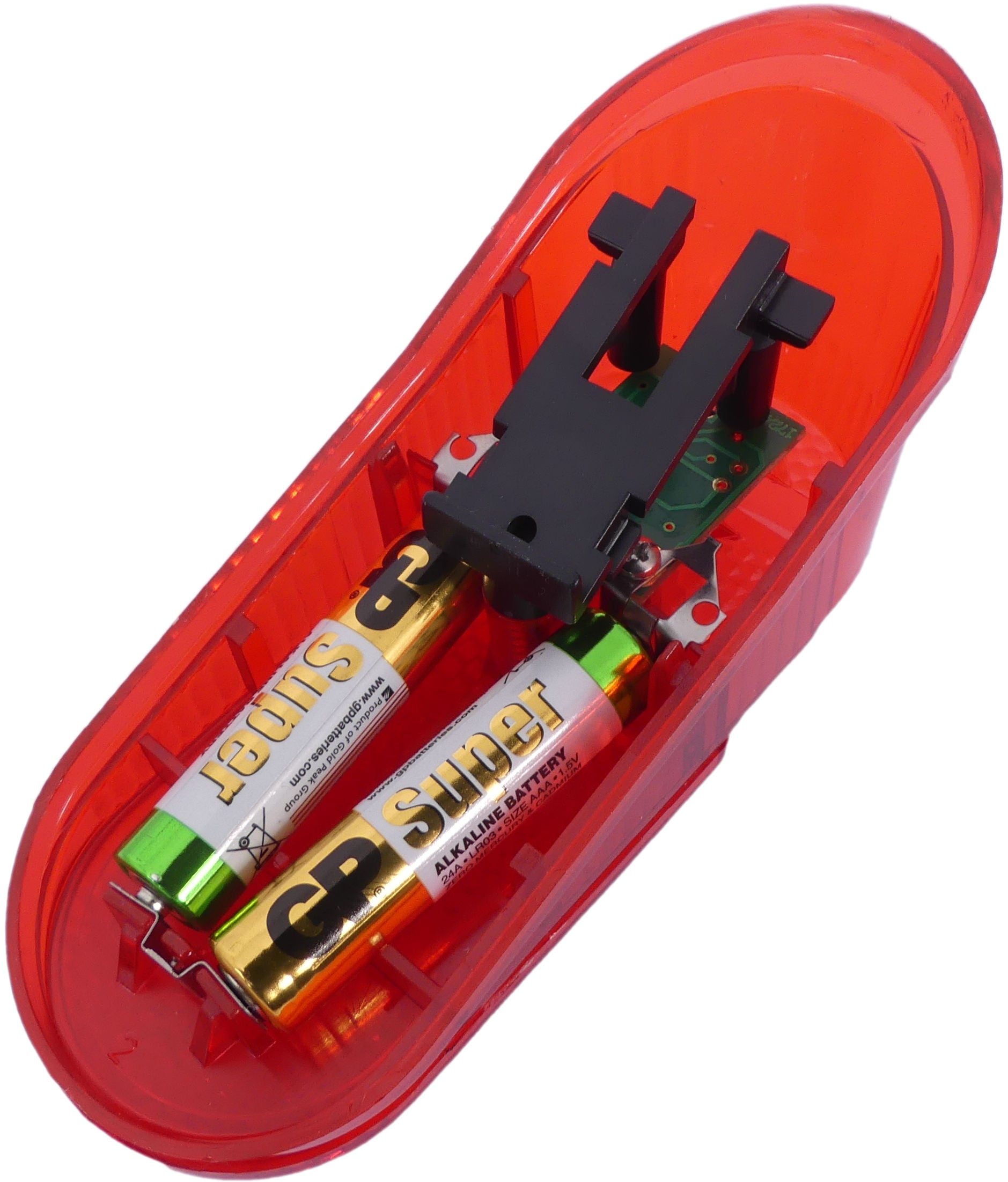 Achterlicht Gazelle XB LED met batterijen