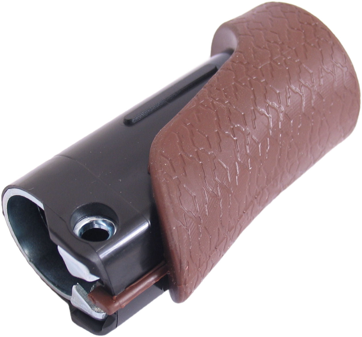 Handvatdop rechts Gazelle Basis 88 mm - bruin