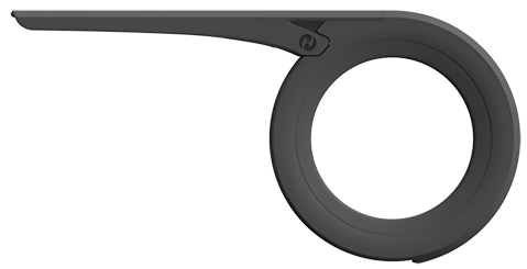 Kettingscherm Herrmans Fuse 38T - mat zwart