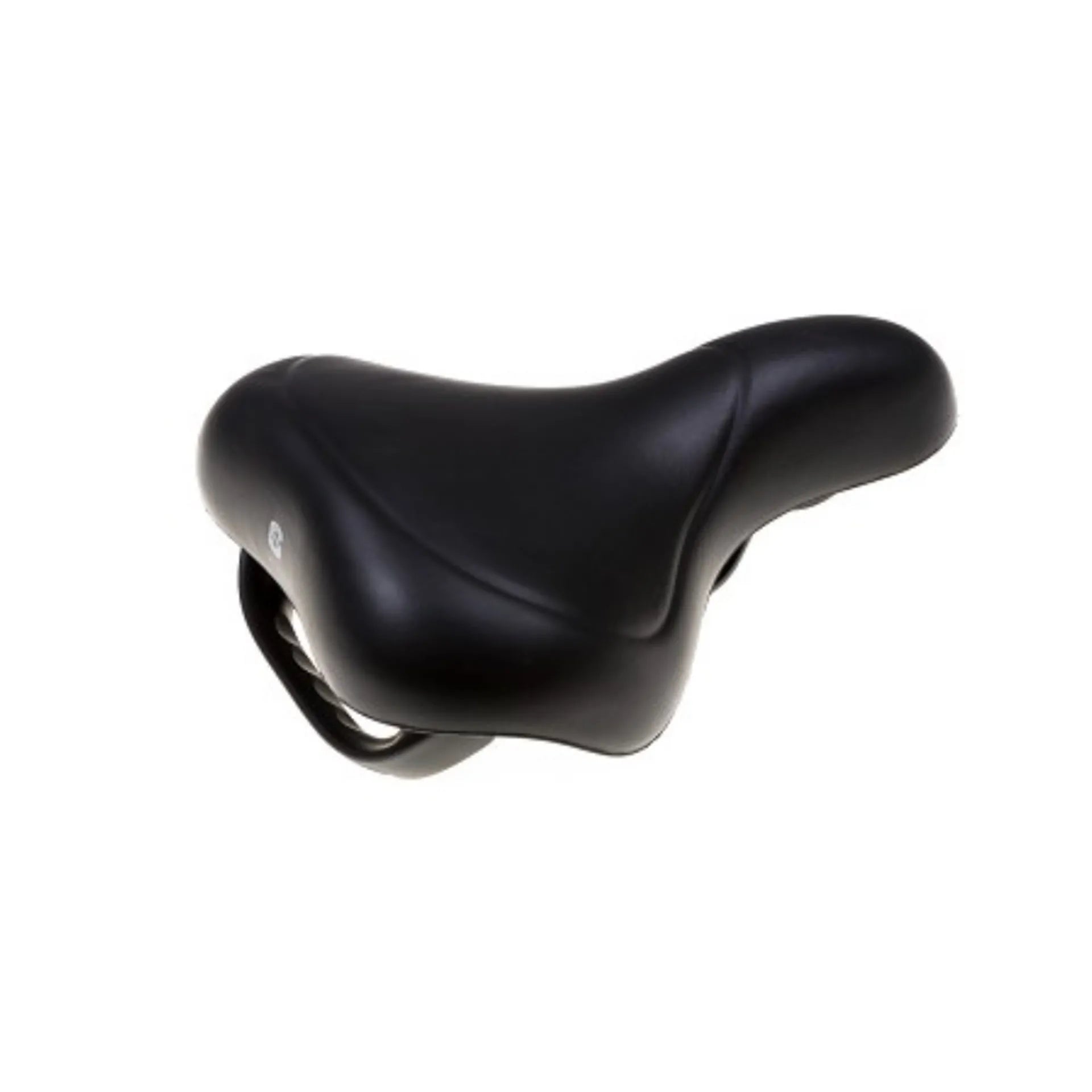 fiets zadel - Selle Comfort E-bike met handgreep zwart soft, zonder strop