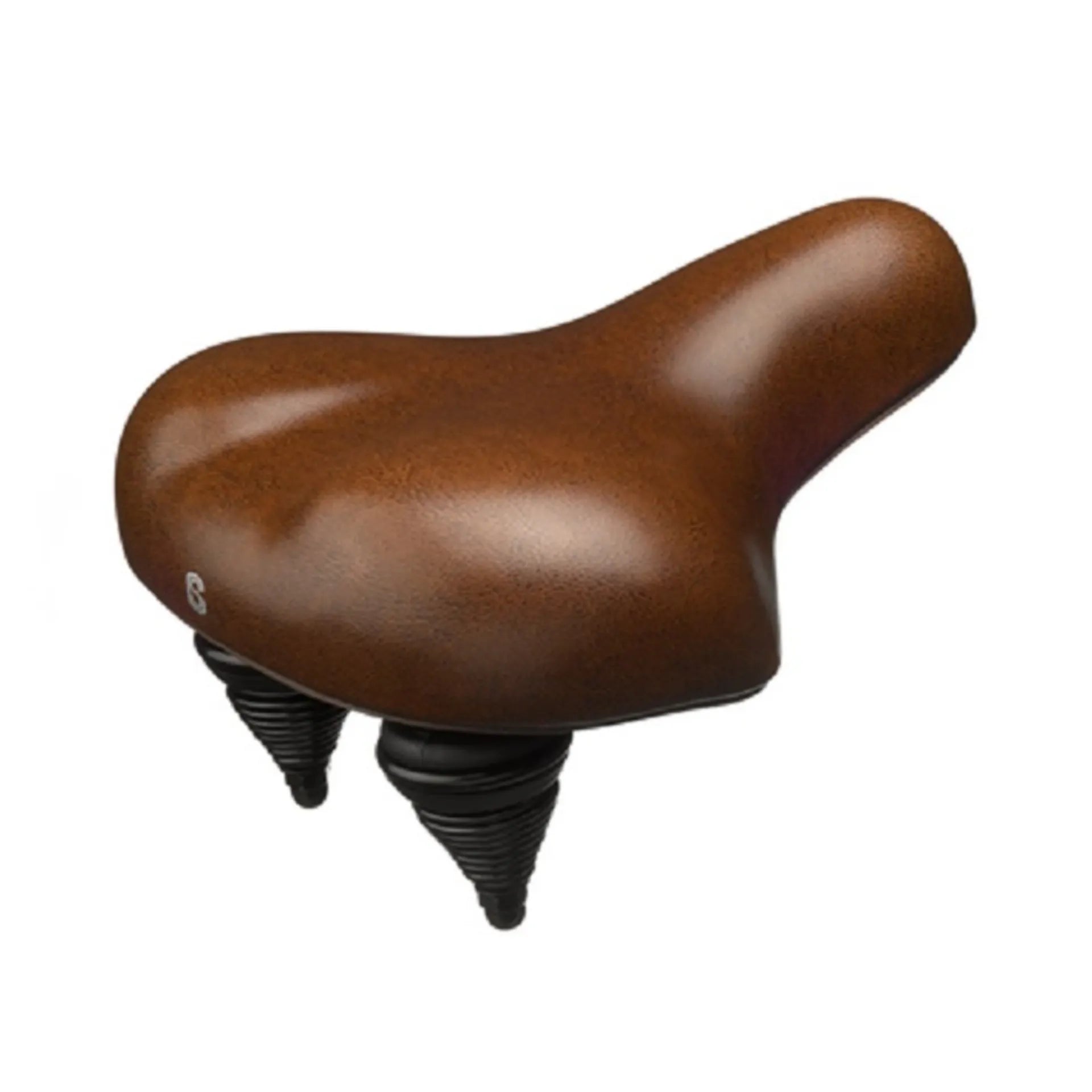 fiets zadel - Selle Comfort - Retro medium bruin - zonder strop
