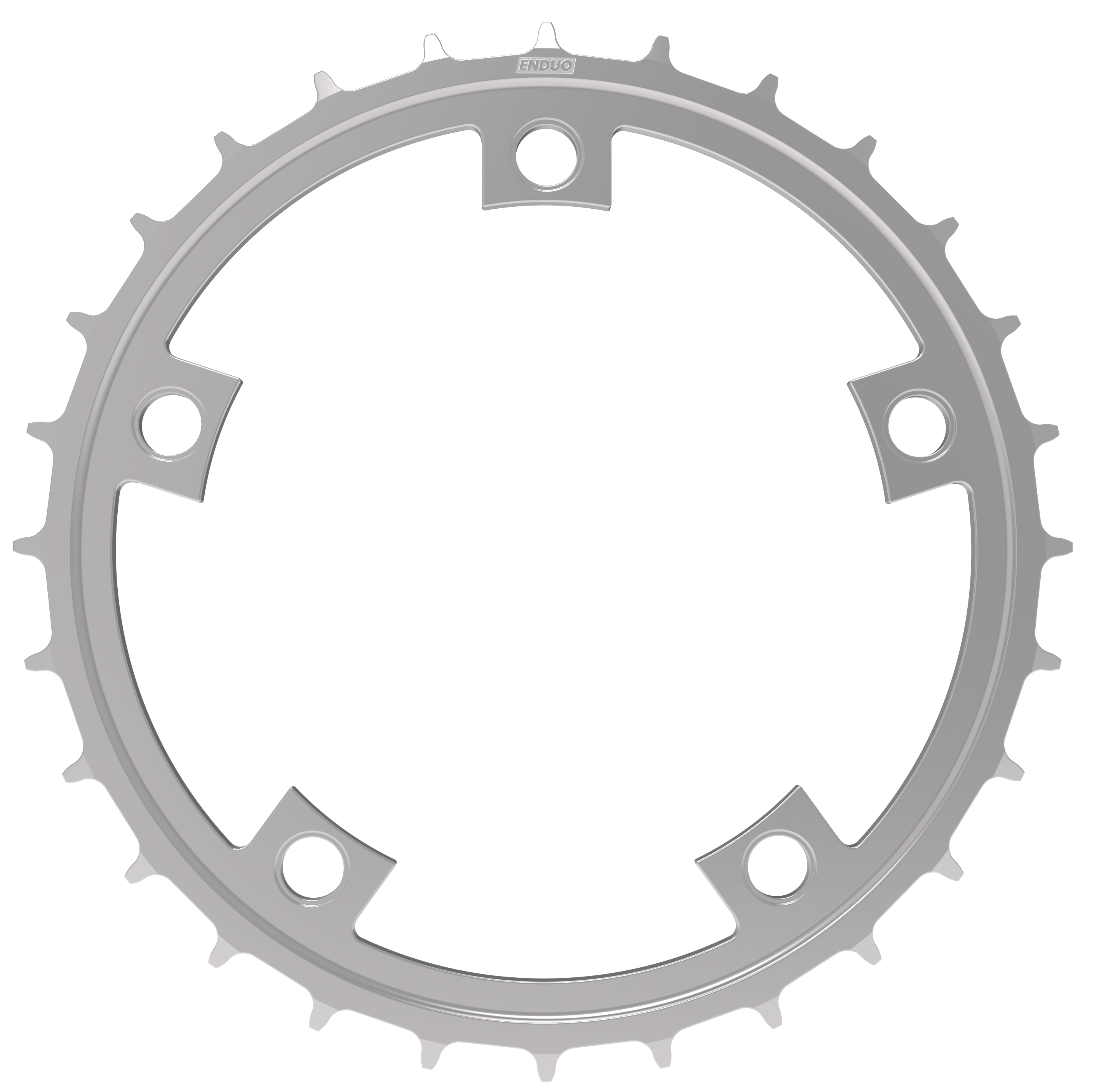 Kettingblad 56T Enduo Cargo 5-B 130-BCD Cl-46.7mm - zilver