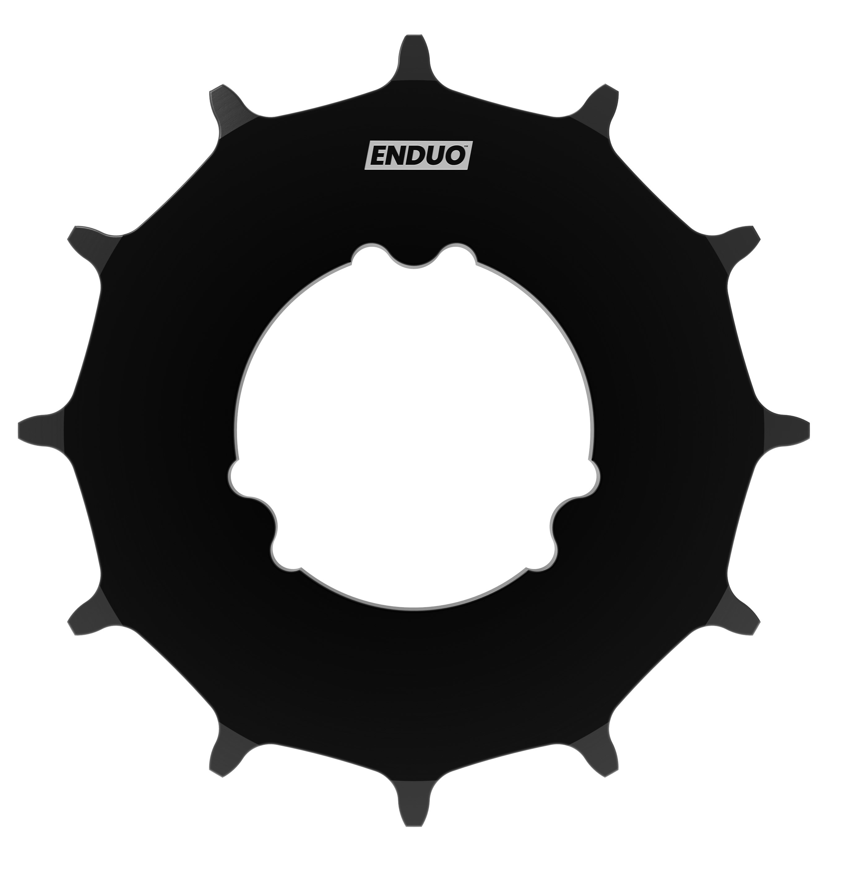 Tandwiel 24T Enduo Cargo Nexus Alfine - zwart