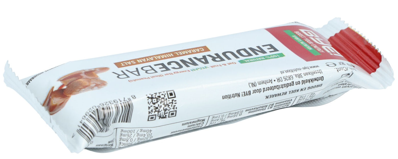 BYE! Endurance bar caramel / himalaya salt - 40 gram (doos à 30 stuks)