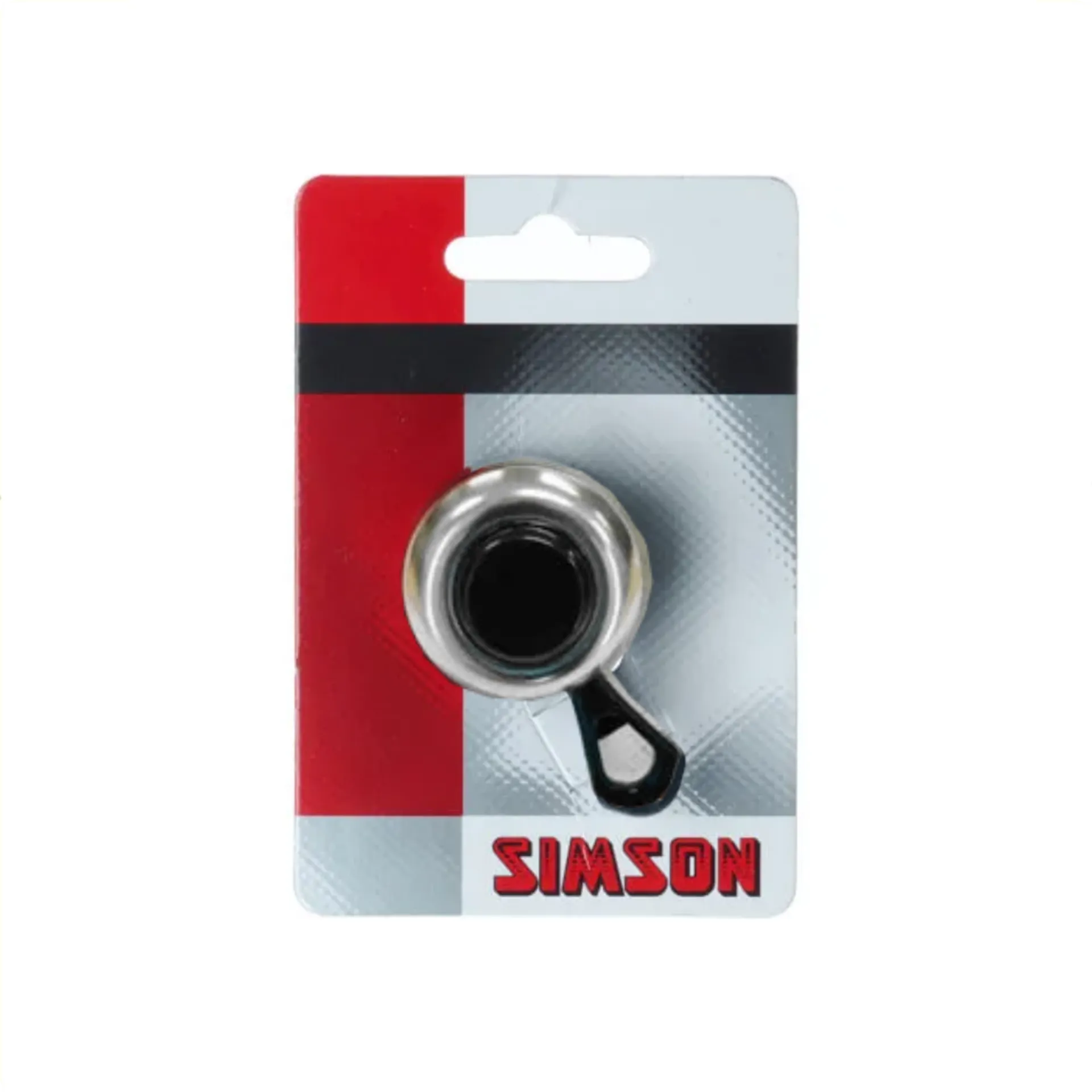 fiets bel - Simson Compact zilver