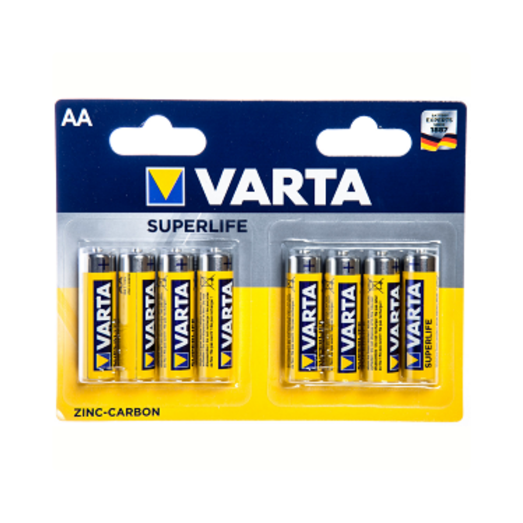 QA0703A Batterij Varta AA per 8 blister