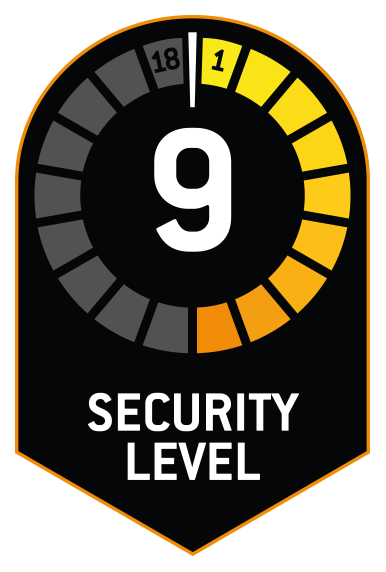 Vouwslot FS 380/100 Trigo X-Press 100cm - zwart