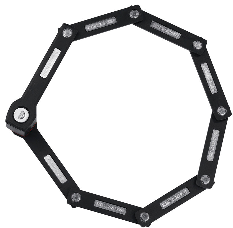 Vouwslot Trelock Two Go 80cm Xmove - zwart