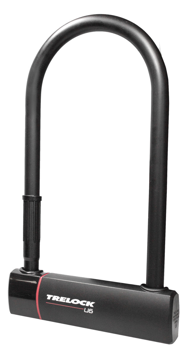 Beugelslot Trelock U6 ø16mm/230mm - zwart