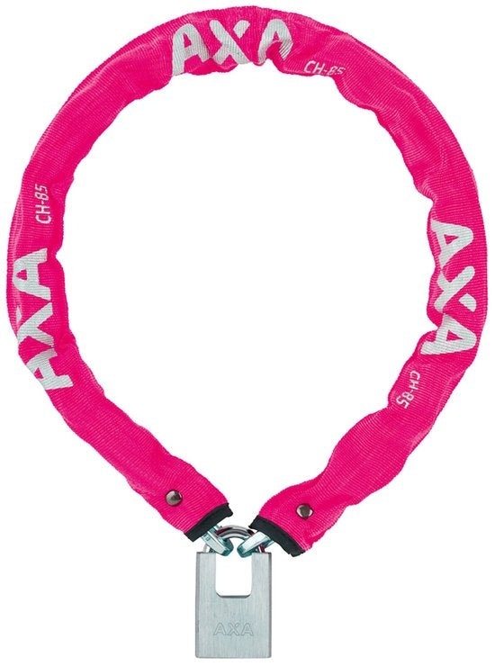 Kettingslot Axa Clinch+ 85/6 - roze