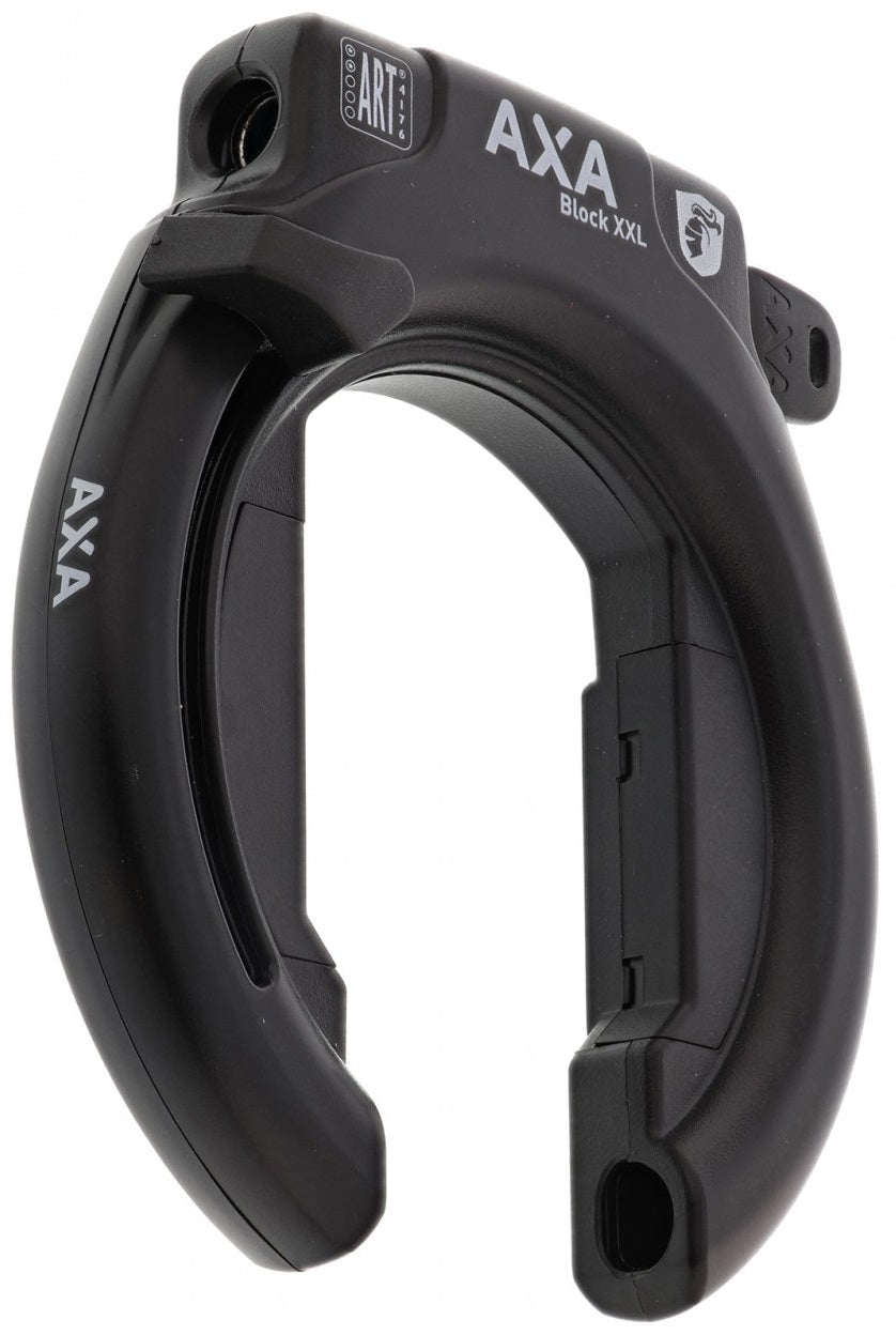 Ringslot Axa Block XXL - zwart (op kaart)