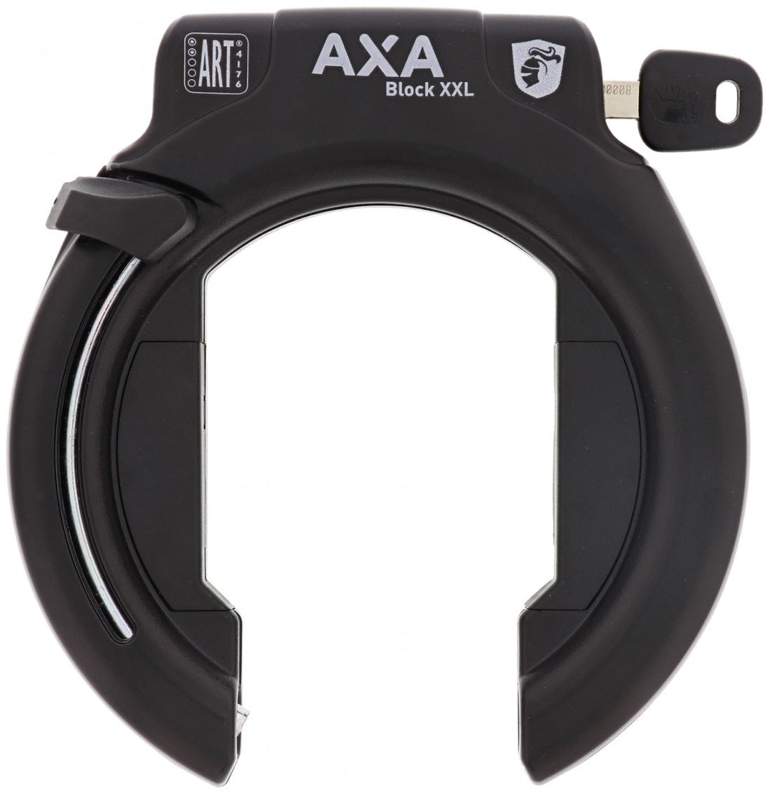 Ringslot Axa Block XXL - zwart (op kaart)