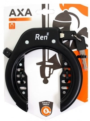 Ringslot Axa Ren 2 - zwart