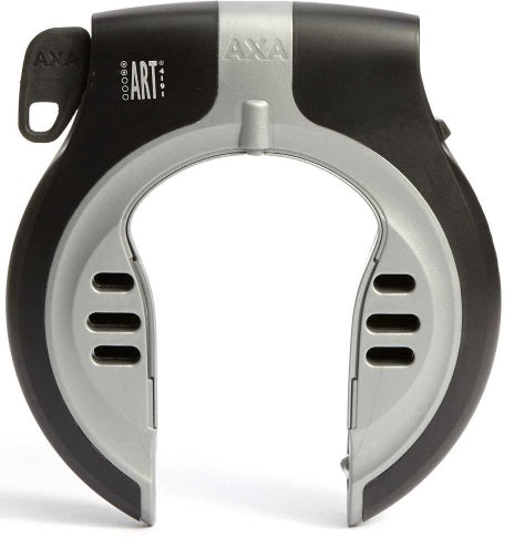 Ringslot Axa Victory Retractable met uitneembare sleutel - grijs/zwart