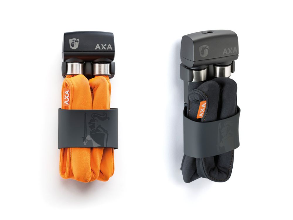 Vouwslot Axa Foldable 600 95/6 - donkergrijs