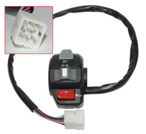 stuurschakelaar domino compleet aprilia links rally, scarabeo, sr nt